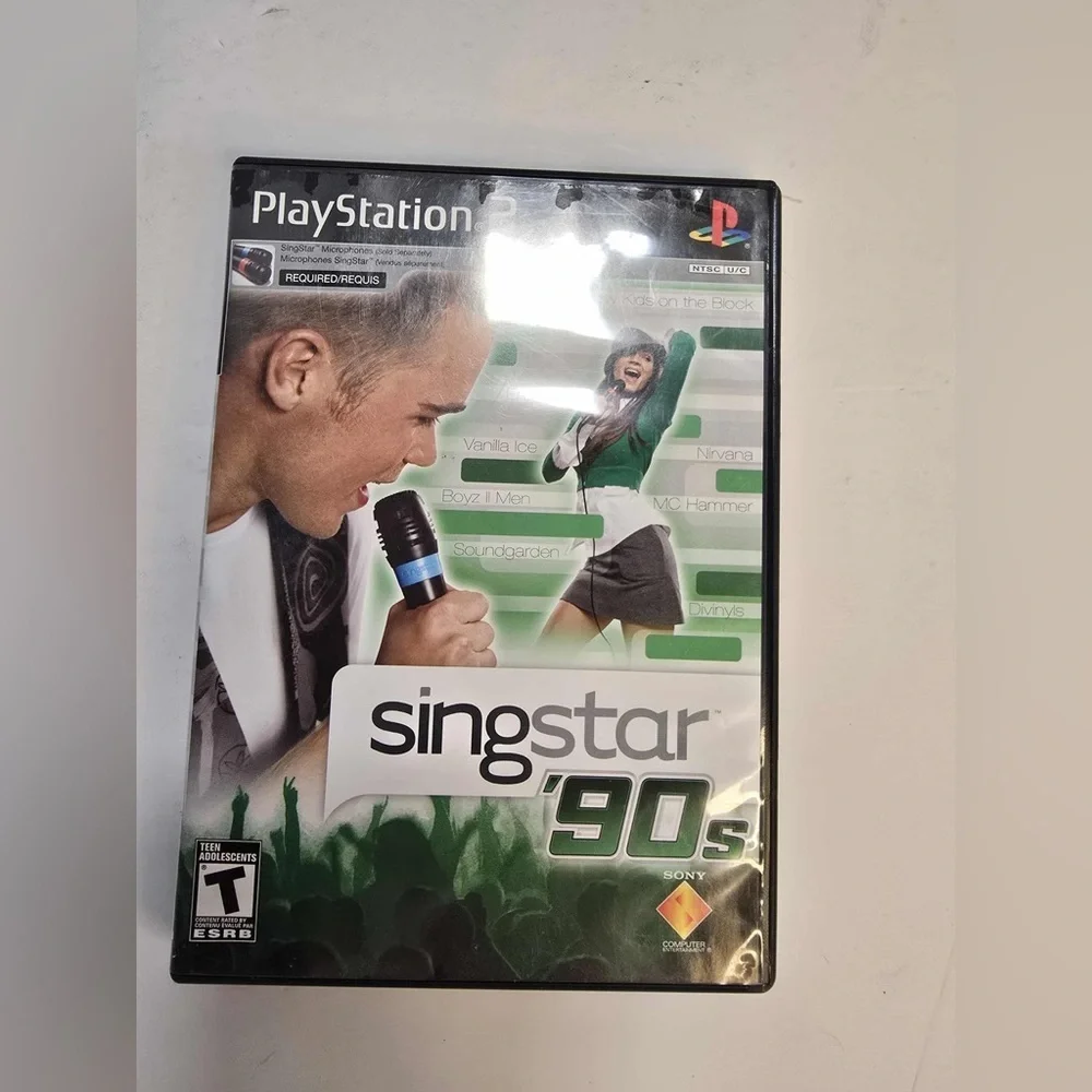 Singstar 90's (Playstation 2, 2007) USED - Picture 1 of 3